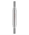 Stainless Steel RC Suspension Links 50mm Upgrade For One Tenth Scale SCX10 TRX4 Crawler, beefy silver link rod