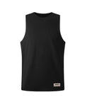 Ultra Durable Boxing Jersey With Satin Finish Fabric For Serious Training Easy Pull On Gear Smooth Comfort And Street Ready Style For Heavy Hitters In Black XXL front view