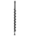 Pro Grade Earth Auger with Carbon Steel Shaft, 20mm shaft, visible single drill bit for planting, digging, and soil turning