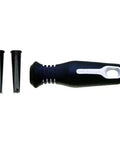 Ergonomic Rubber File Handle With Interchangeable Cushion Inserts Fits Most Files Four And One Half Inch Length Comfy Rubber Grip