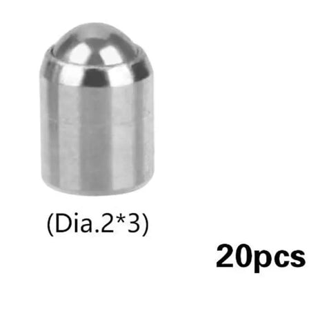 Snag These Rock Solid Stainless Steel Ball Plungers 2Mm X 3Mm Spring Loaded Push Fit Fasteners for heavy duty use, single plunger shown.