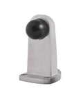 Sturdy stainless steel door stopper with a rubber silencer delivers quiet, impact-free stops, protecting doors and furniture.