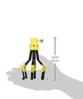 BAYCO LBC-200 Floodlight Bulb Changer, 1 Count (Pack of 6) shown in hand, measuring 5.8 inches, yellow and black design.