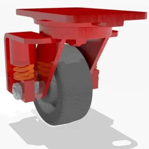 Heavy Duty Swivel Casters Equipped With 5 By 2 Inch Plastex Phenolic Wheels And 3 4 Inch Roller Bearings Built Dead Tough For Rock Solid Load Handling And Silky Smooth Rolling On Modern Warehouse Floors.