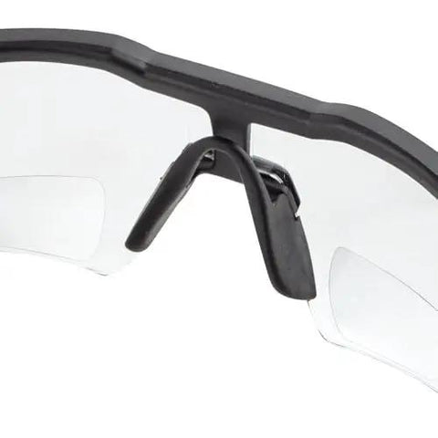 Daily Driver Bifocal Safety Glasses Featuring Plus One Point Five Diopter Lenses With Clear Anti Scratch Coating For Rough Weekend Builds And Crisp Extended Sightlines