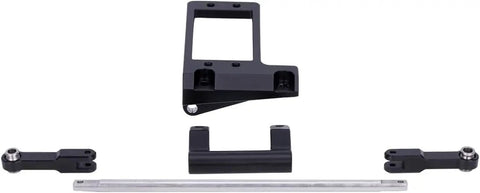 Behind The Axle BTA Servo Mount With Hydraulic Steering Link For 1/10 RC Crawler Capra F9 Portal Axle LCG Chassis DIY Parts Black