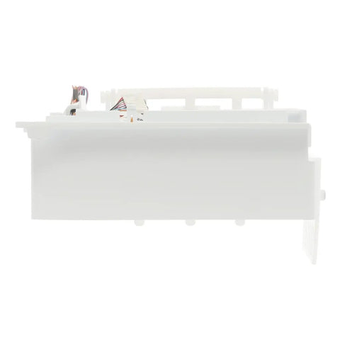 OEM Ice Maker Kit for Refrigerators Replacement Plug and Play Exact Fit Restores Reliable Ice Production Replaces AEQ73449901 Ice Maker Assembly for Consistent Ice Cubes, white plastic housing