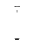 Lit 24W LED Daylight Floor Lamp Free Standing Uplight Torchiere For Living Room Or Bedroom With 3 Dimmable Modes Natural Day