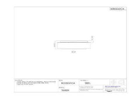 Technical drawing of Heavy Duty Tapered Roller Bearing Cone Single Inner Ring with dimensions and material details.