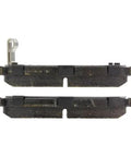 Centric POSI-QUIET rear brake pads, set of 2, dark friction surfaces