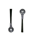 Replacement Side Brushes For Shark IQ And AI Series Robot Vacuums, 6 Pack, Compatible, black fibers, top view