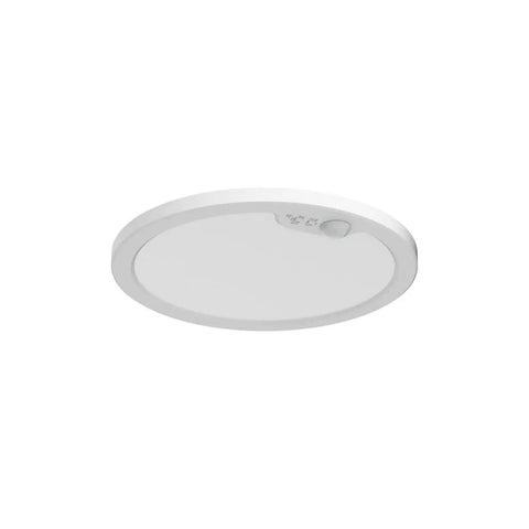 Motion Sensor LED Ceiling Light Flush Mount 8.7 Inch With 3000K 4000K 5000K Switchable Color Temperature, non dimmable, side view
