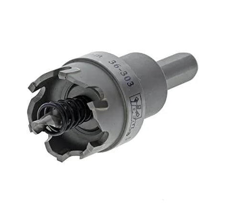 Front view of IDEAL 36-311 carbide hole cutter bit with smooth-start pilot