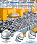 32 Pcs Surface Roller Ball Transfer Bearings 1 Inch Carbon Steel Units for conveyors on industrial assembly line