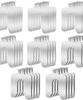 Leveling Shim Kit For CNC And Auto Shop Use MUZIK 32 Piece Stainless Steel Shims Set 2 By 2 Inch Slotted