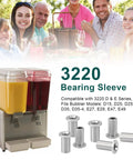 3220 bearing sleeve compatible with beverage dispenser parts for D15 D25 D35 and E series