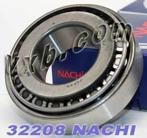 32208 Nachi Tapered Roller Bearings Japan 40x80x23 - VXB Ball Bearings