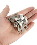 32mm Cable Pulley Wheel Wall Mount With Dual Bearings And Heavy Duty Construction For Smooth Wire Rope Travel 3 To 10mm