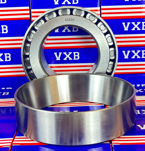33220 Taper Bearing 100x180x63 CONE/CUP - VXB Ball Bearings