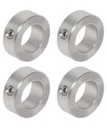 ✝️ 3/4" Bore Stainless Steel Axle Shaft Collars w/Set Screw,4-Piece heavy duty stainless pulley wheel for lifting and rigging