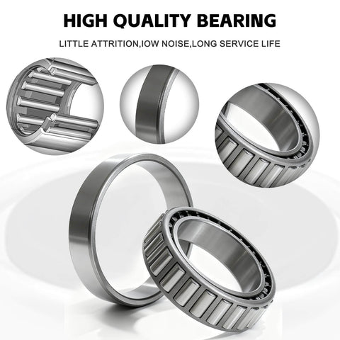 Two Pack 3500lb Trailer Wheel Bearing Kit For One And Three Eighths To One And One Sixteenth Inch Tapered Axles EZ Lube Spindle 84