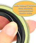 Close-up of 171255TB grease seal with high-quality spring for Two Sets 3500 LB Boat Trailer Axle Bearing Kits for 1 1/16 to 1 3/8 Inch Axles.