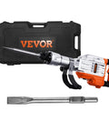 Powerful 3500W demolition jack hammer delivers fast concrete breaking for professional demolition, trenching, and hole making