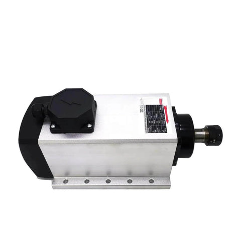 3.5KW Air Cooled CNC Spindle Motor ER20 220V And 380V High Torque With 4 Bearings, 18000 RPM GDZ105x102-3.5 side view