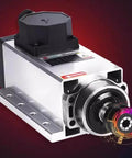 3.5kW CNC Spindle Motor Kit With Four Bearings, Air Cooled 220V Spindle for router and milling machines, front view