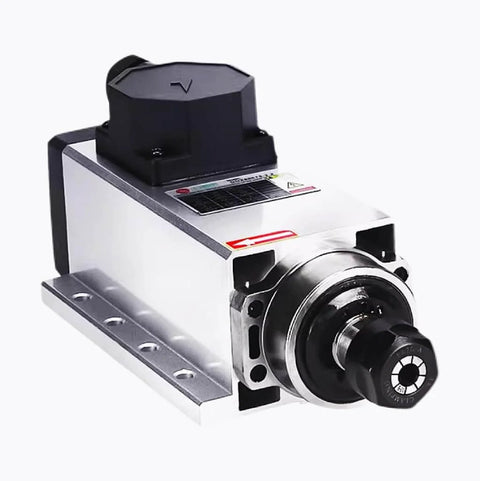 3.5kW CNC Spindle Motor Kit With Four Bearings, Air Cooled 220V Spindle, durable design built for router and milling machines