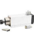 3.5KW ER25 Air Cooled Spindle Motor Bearings With Or Without Flange 380V For CNC Milling Machines and Machining Centers