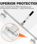 Durable 36 inch trailer door latch with forged steel construction delivers secure, long lasting protection for trailers