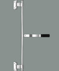 Durable 36 Inch Zinc Plated Cam Bar Latch for Trailers with rubber grip handle, shown unattached against gray background