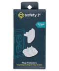 Product packaging for 36-pack removable, reusable electrical outlet covers to keep curious hands safe with a 36-pack of removable, reusable electrical outlet covers that fit standard outlets and seal away live sockets, ideal for kitchens, living rooms, bedrooms, and any high-traffic area to prevent poking.