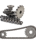 36 Tooth Chain Sprocket B Type for 1 Inch Bore, Single Strand Roller Chain, Carbon Steel With Keyway And Set Screws, Black Oxide Finish