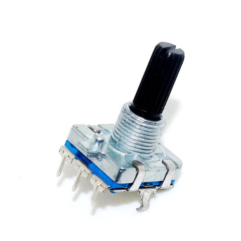 360 Degree Rotary Encoder Potentiometer For Audio Gear Rig EC16 Model, 24 Pulses Per Rotation, 20mm Shaft, 3 Pin Interface