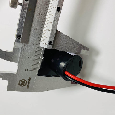 Slip Ring Rotary Electrical Connector With Two Wires, 15A To 60A Current Rating, measured with caliper, gold contact not visible