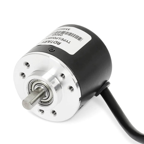 Incremental Optical Rotary Encoder For Arduino With 360 Pulses Per Revolution AB Quadrature Wide Voltage 5 To 24V DC 6mm Shaft