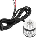 Incremental Optical Rotary Encoder For Arduino With 360 Pulses Per Revolution AB Quadrature Wide Voltage 5 To 24V DC 6mm Shaft