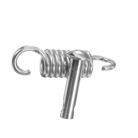Durable 360 degree rotating spring steel hooks with anti corrosion coating for indoor outdoor use, ceiling mounts.