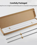 365mm t8 z axis lead screw z rod stainless steel threaded rod with brass nut z-axis upgrade kit in package open view