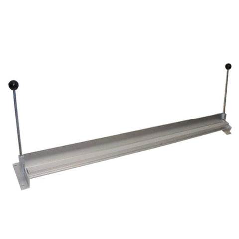 36 Inch Sheet Metal Brake Bender For Aluminum And Steel Trim With Bench Top Mounting Produces 90 Degree Bends And 45 Degree Angles