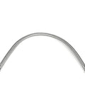 Half Inch By Thirty Six Inch Stainless Steel Flexible Compressed Air Hose With NPT Adapters Utilizing 304 Stainless Steel Fittings