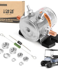 36 Volt EZGO Golf Cart Solenoid Relay Continuous Duty SPNO 4-Terminal Heavy Duty With Resistor And Diode Replacement