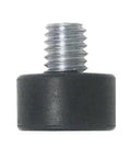 Close-up of WC-3503 Leg With 3/8-16 Stud Screw Bumper for Commercial Coffee Equipment Replacement and Support, single unit