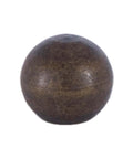 3/8 Inch Brass Ball 8-32 Tap with antique brass finish for lamp hardware