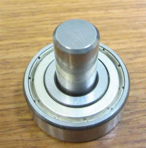 3/8 Inch Flanged Ball Bearing with 1/8 diameter integrated 1/2 Axle - VXB Ball Bearings