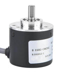 Incremental Rotary Encoder Five To Twenty Six Volts DC Top Notch 38 Millimeter Diameter NPN Open Collector ABZ Three Phase Encoder