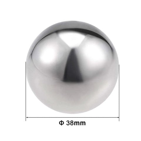 38mm Stainless Steel Hollow Garden Balls 8 Pack 304 Stainless Steel Mirror Finish Spheres For Outdoor Yard Decor Rustproof