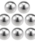 38mm Stainless Steel Hollow Garden Balls 8 Pack 304 Stainless Steel Mirror Finish Spheres For Outdoor Yard Decor Rustproof